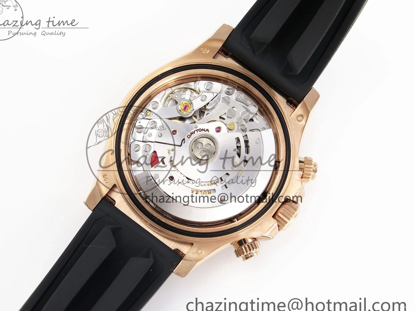 MiroTime 0322 Daytona 116515 Clean 1:1 Best Edition Silver Dial RG Markers on Oysterflex Strap SA4130 V WrinkleFree 1965